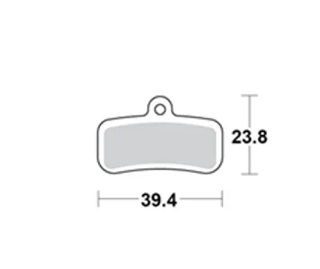 Motomaster Brake pad bicycle Sinter Spor kuva