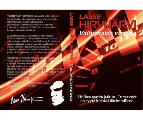 Lasse Hirvijärvi - Vaihtovalon varjossa -kirja kuva