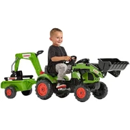 Claas polkutraktori etukuormaajalla ja peravaunulla F2040N 1