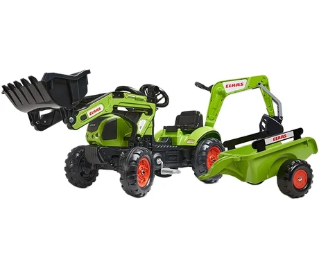 Claas polkutraktori, etukuormaajalla ja perävaunulla F2040N kuva