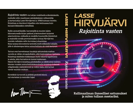 Lasse Hirvijärvi - Rajoitinta vasten -kirja kuva