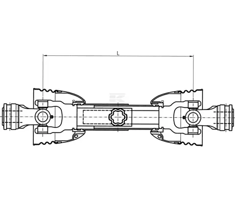 pto shaft standard v td kuva