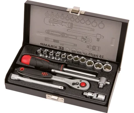 Hylsysarja 1/4", 16-osainen kuva