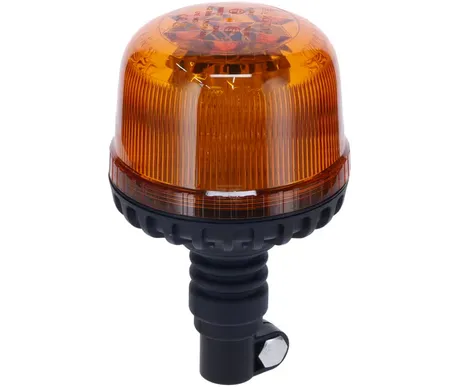 LED-majakka, 20W, 12-24V, keltainen, joustava pylväskiinnitys kuva