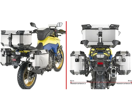 Givi sivutelineet Suzuki V-Strom 800DE/SE 23-25 kuva