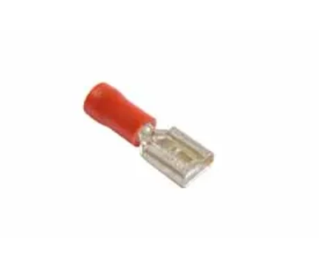 Laattaliitin 6.3 x 0.8 mm punainen 10 kpl kuva