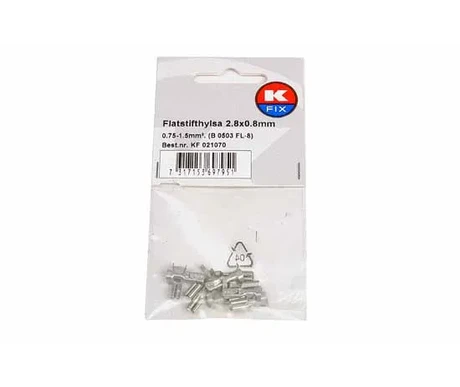 Laattaliitin 2.8 x 0.8 mm 0.75-1.5 mm kuva