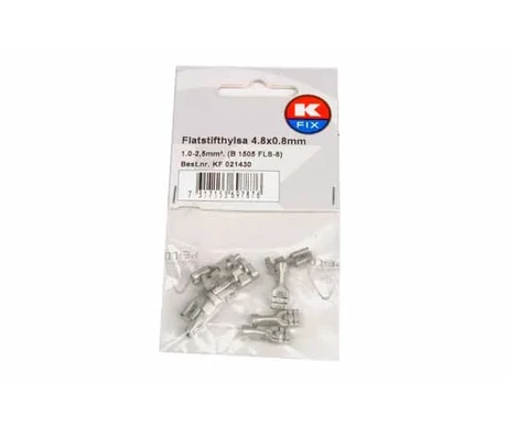 Laattaliitin 4.8 x 0.8 mm 1.0-2.5 mm, 10 kpl kuva