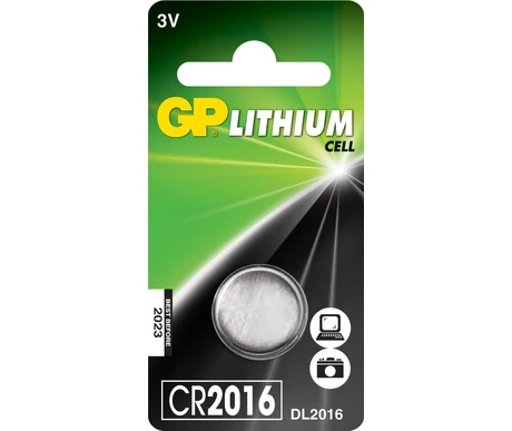 Nappiparisto CR2016 LITHIUM 3,0V kuva