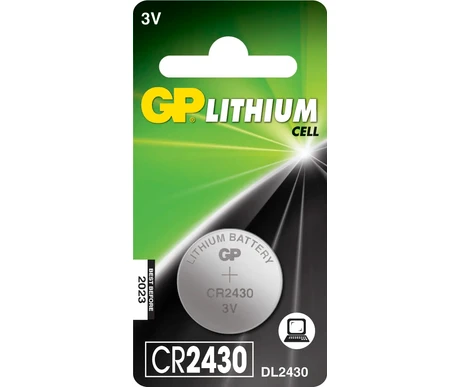 Nappiparisto CR2430 LITHIUM 3,0V kuva