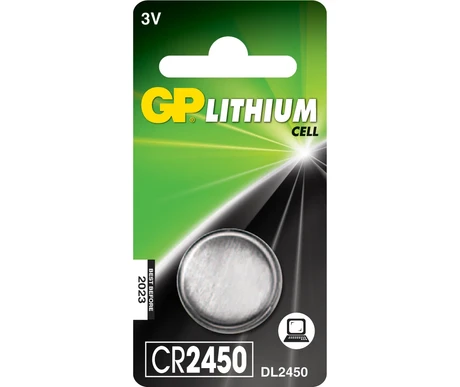 Nappiparisto CR2450 LITHIUM 3,0V kuva