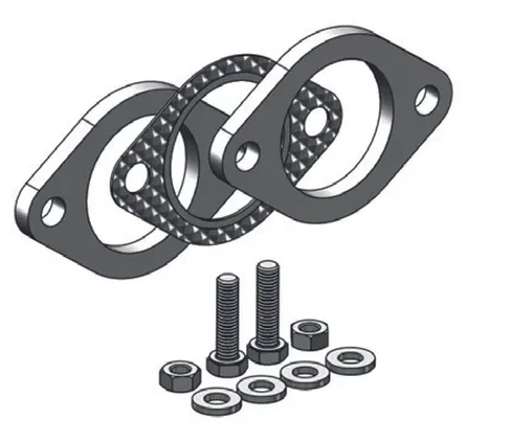 Laippasarja 2-pultilla, sisä Ø 50,8 mm / 2,0" kuva