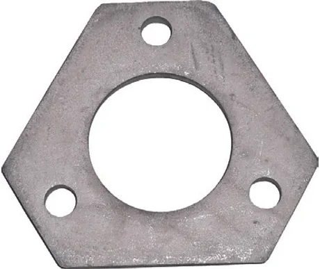 Laippa kolmella pultinrejällä, Sisä Ø 64 mm kuva