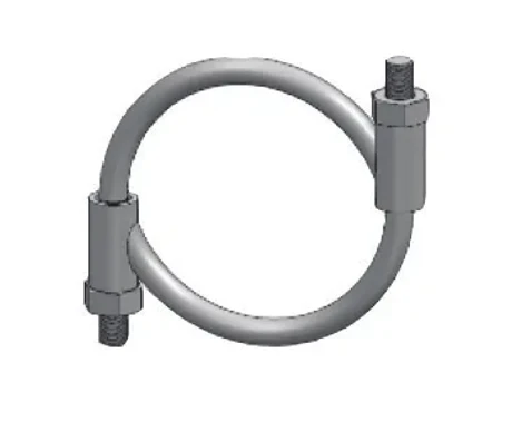 Pakoputken klemmari O-malli, 115-119 mm, galvanoitu kuva