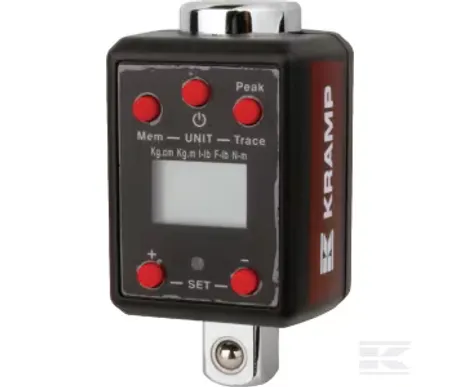 Momenttiadapteri, Kramp, digitaalinen, 1/2", 40-200 Nm kuva