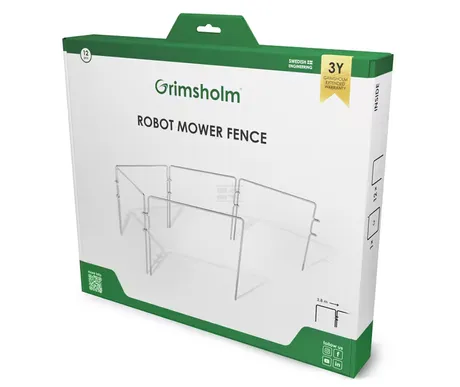 Suoja-aita robottileikkurille 3 m kuva