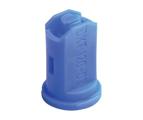 Ilma-avusteinen kaksoisviuhkasuutin, Lechler IDKT 120°, 03 - sininen kuva