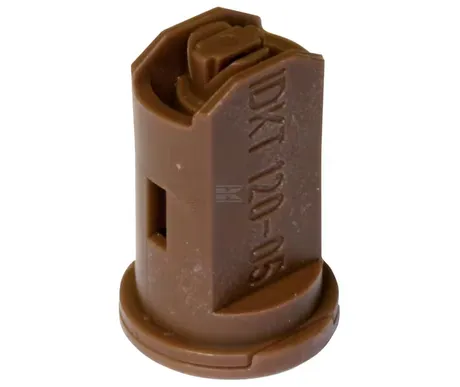 Ilma-avusteinen kaksoisviuhkasuutin, Lechler IDKT 120°, 05 - ruskea kuva