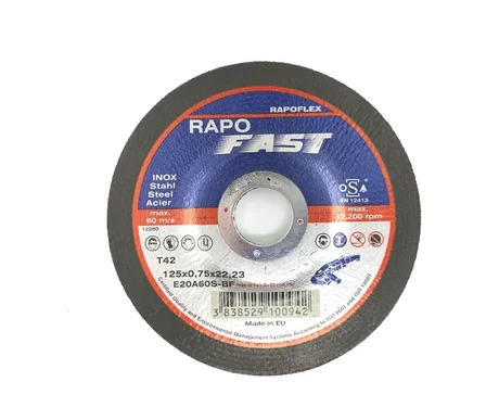 Katkaisulaikka PFERD RAPO FAST T42-125x0,75x22,23 A60 S-BF kuva