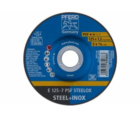 Hiomalaikka PFERD PSF STEELOX E 125x7x22,23 mm kuva