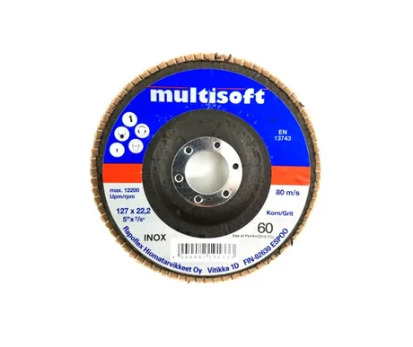 Lamellihiontalaikka 125x22 mm Multisoft P60 ZKX kuva