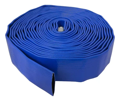 Sininen PVC-letku nesteiden siirtoon 8 m kuva