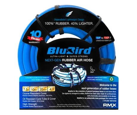 Paineilmaletku BLUBIRD 7,5 m 3/8" kuva