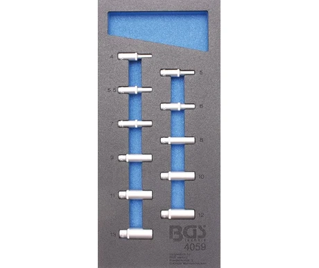 Pitkät hylsyt 1/4" 4-13 mm kuva