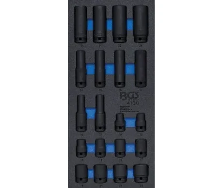 Pitkät ja lyhyet voimahylsyt 1/2" 10-24 mm kuva