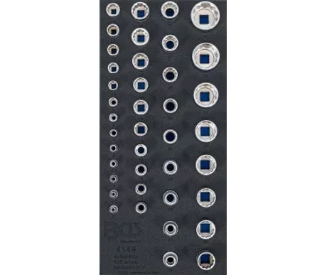 Hylsyavaimet 1/4", 3/8" ja 1/2" 12-kanttiset kuva
