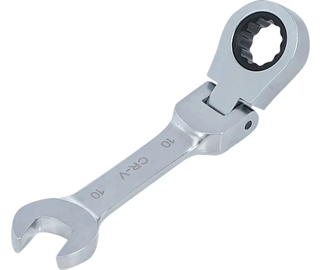 Räikkälenkkiavain nivelellä, lyhyt, 10 mm kuva
