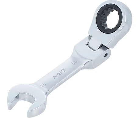 Räikkälenkkiavain nivelellä, lyhyt, 11 mm kuva