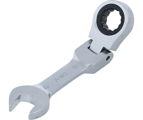 Räikkälenkkiavain nivelellä, lyhyt, 12 mm kuva