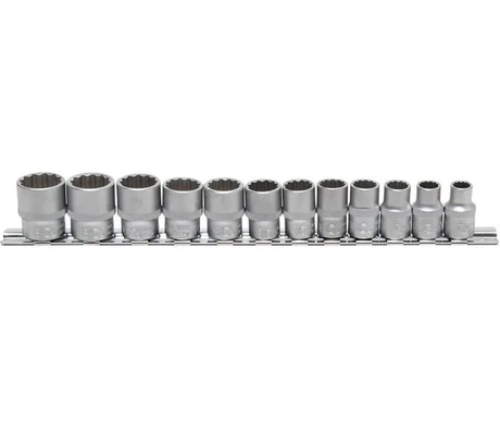 3/8" 12 kanttiset hylsyt 8-19 mm kuva