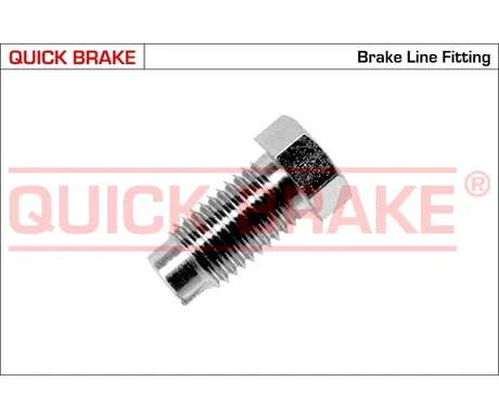 Jarruputken liitin 3/8"x20UN kuva