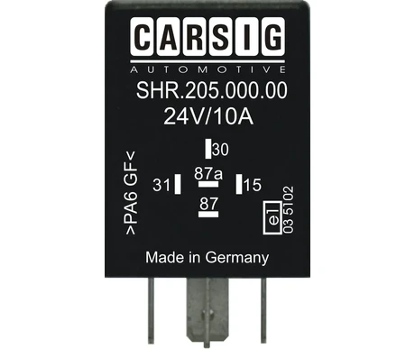 Askelrele 24V 10/10A + ohjaus kuva