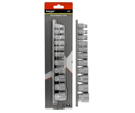 Hylsysarja 3/8" tuumamitoitus 1/4" / 7/8" kuva