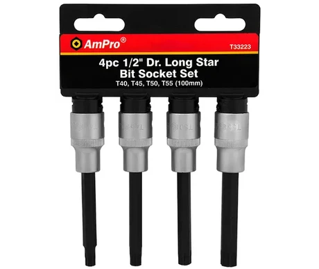 Hylsysarja 1/2" Torx pitkät kuva