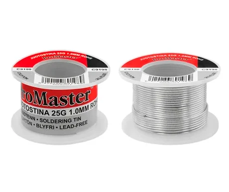 Juotostina 100 g 0,5 mm ROHS kuva
