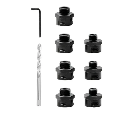 Reikäsahan pikaholkit 14-210 mm 7 kpl kuva