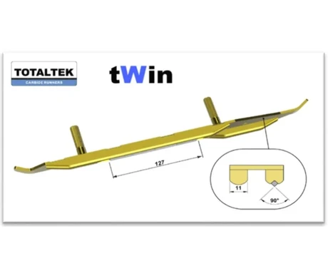 Totaltek moottorikelkan ohjainraudat SK-11W Brp suksiin kuva