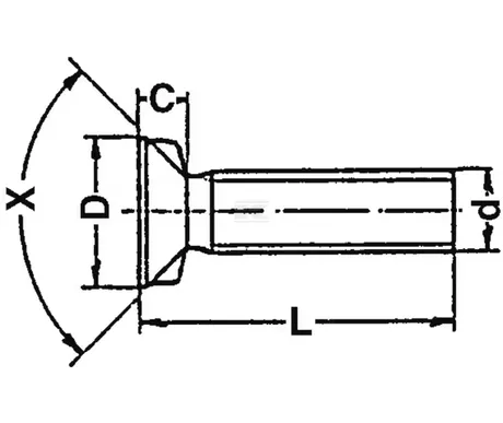 Auran pultti kahdella nokalla M16 x 50 mm kuva