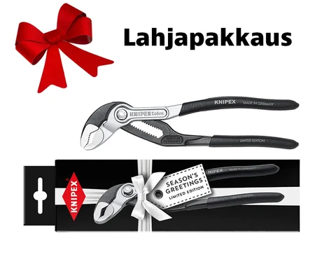 Siirtoleukapihdit COBRA limited edition 180 mm MUSTA LAHJAPAKKAUS kuva