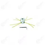 alumiinirunkoinen siimapaa 4 siimalla