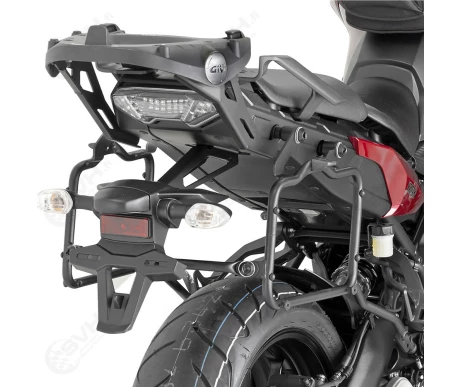 322 PLR2122 Givi pikairroitettavat sivutelineet Monokey laukuille PLR2122 Yamaha MT 09 Tracer 15 17 kuva