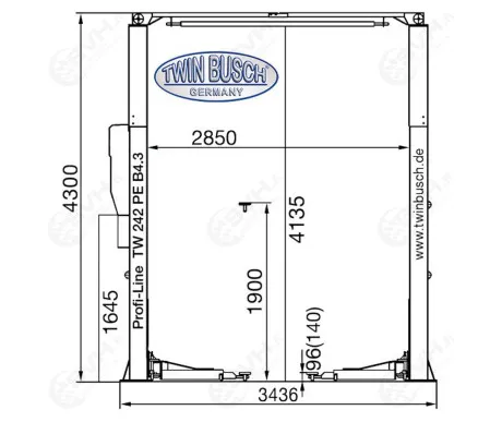 TW242PEB4.3 twin busch 2 pilarinostin6 kuva
