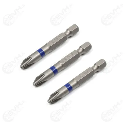 Teräpalat 1/4" PH2 50mm 3 kpl Kamasa Tools image