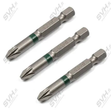 Teräpalat 1/4" PZD1 50mm 3 kpl Kamasa Tools image