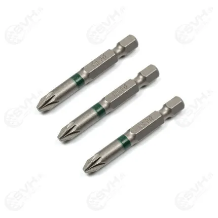 Teräpalat 1/4" PZD2 50mm 3 kpl Kamasa Tools image