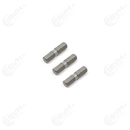 Teräpalat 1/4", kuusiokolo, 8x25mm, 3 kpl Kamasa Tools image